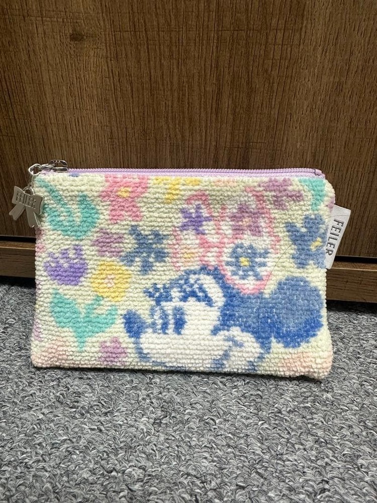 Feiler Disney Minnie Mouse Tissue Case Pouch In My Ribbon 9.5x13.5cm Unused