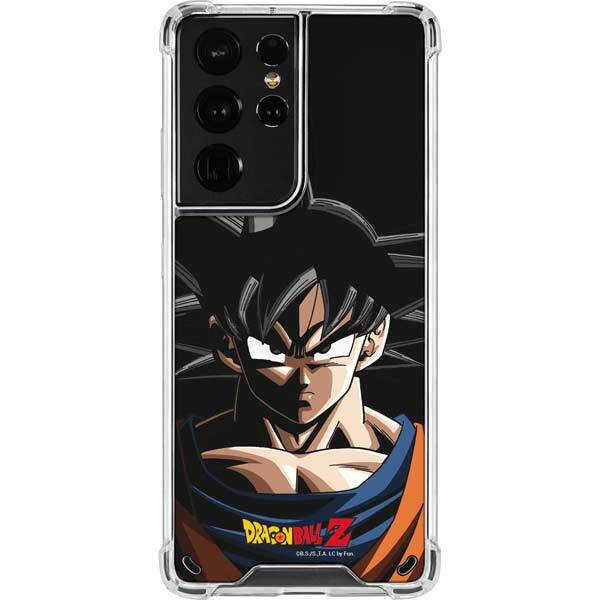 Dragon Ball Z Galaxy S21 Ultra 5G Clear Case - Goku Portrait