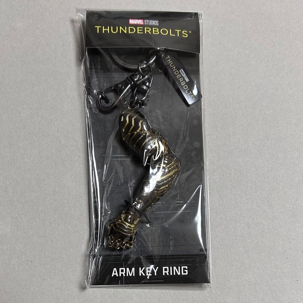 THUNDERBOLTS Arm Keychain Bucky Winter Soldier Key Ring MARVEL Studios