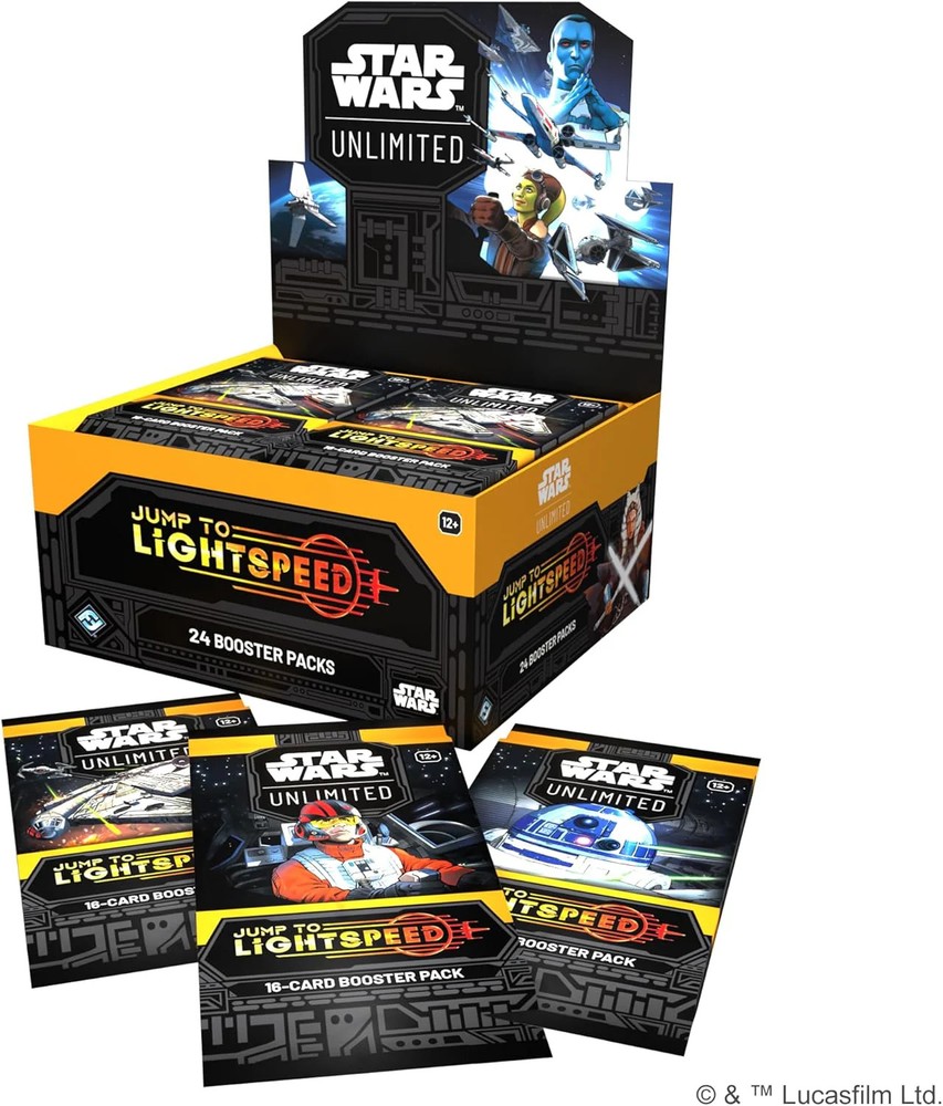 Star Wars Unlimited TCG: Jump to Lightspeed Booster Box - 24 packs