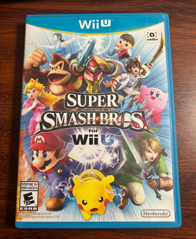 Super Smash Bros. (Wii U, 2014) CIB tested