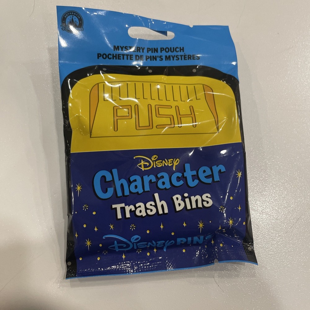 Character Trash Bin Mystery Pin Bags