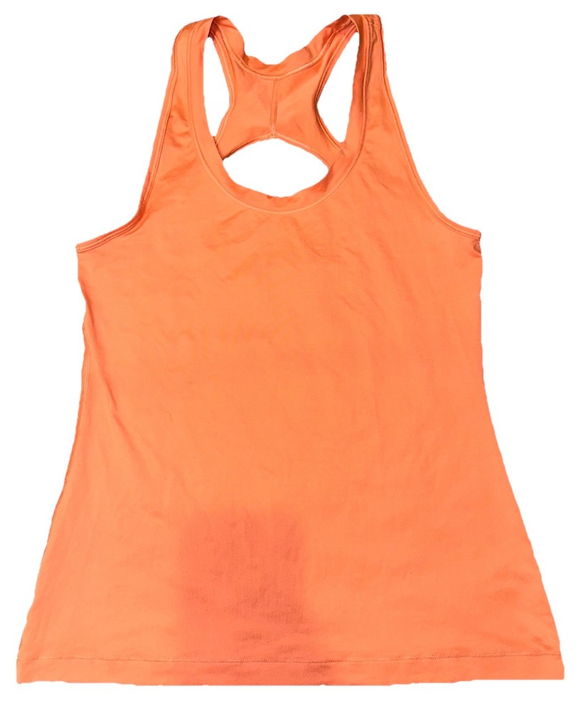 Athleta Women's Nitro Keyhole Back Tank Size Medium - Orange