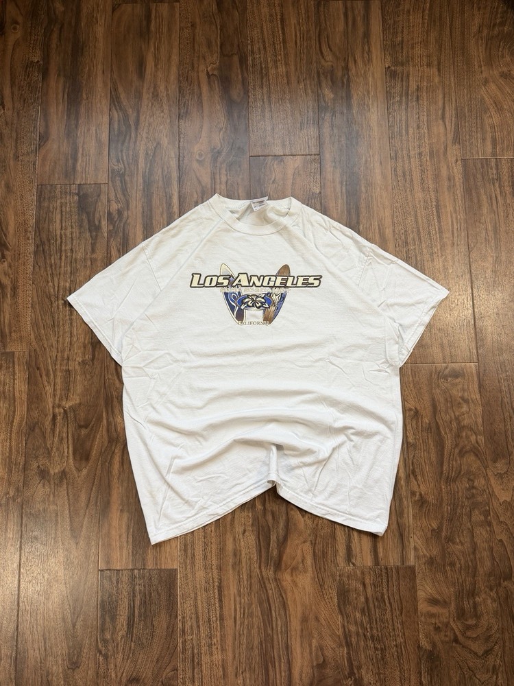Vintage Y2K Surf Specialist Los Angeles T Shirt Size XL