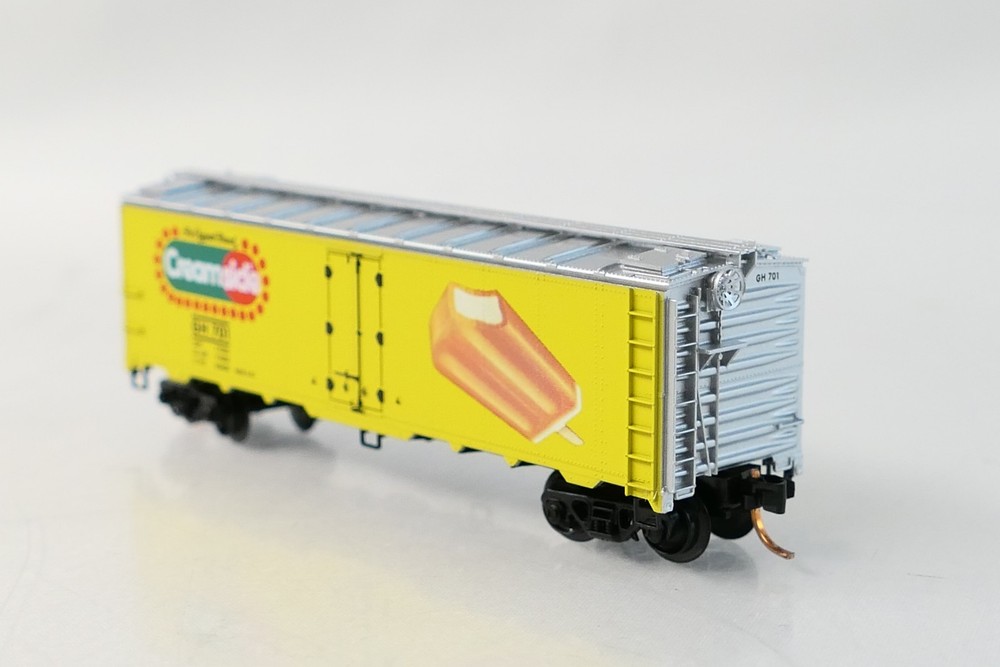 Micro Trains 59070 N Scale Creamsicle 701 40' Steel Ice Reefer Rolling Stock