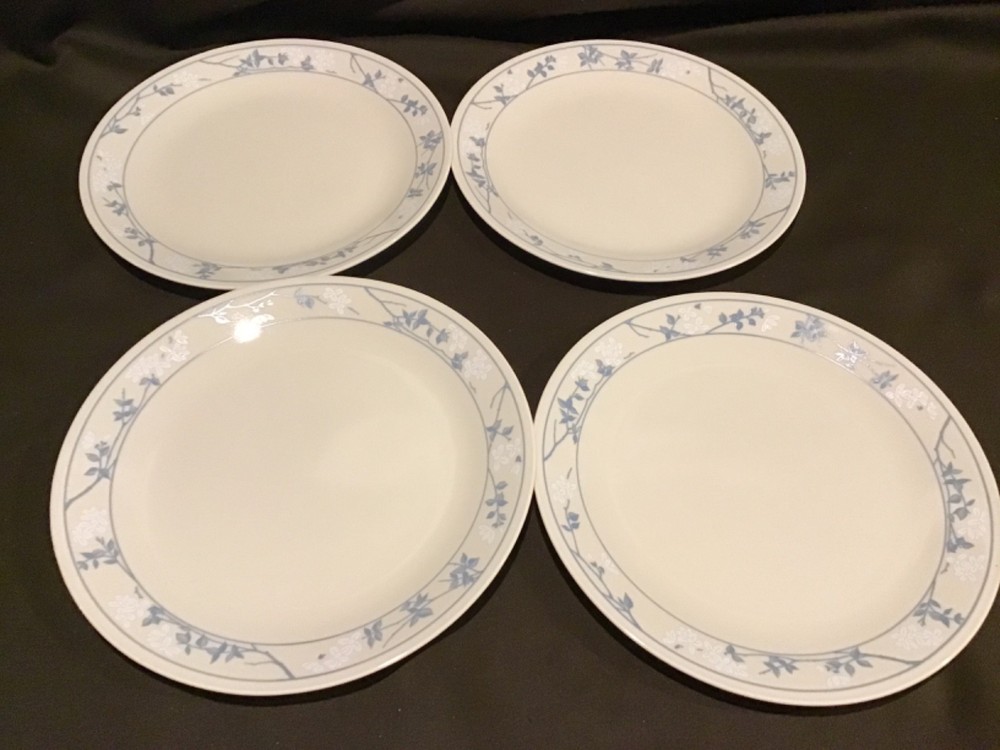 Corning Corelle FIRST OF SPRING Set of 4 Dinner Plates USA 10.25