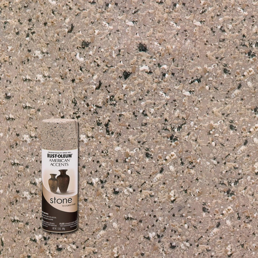 Pebble, Rust-Oleum Stone Textured Spray Paint, 12 oz