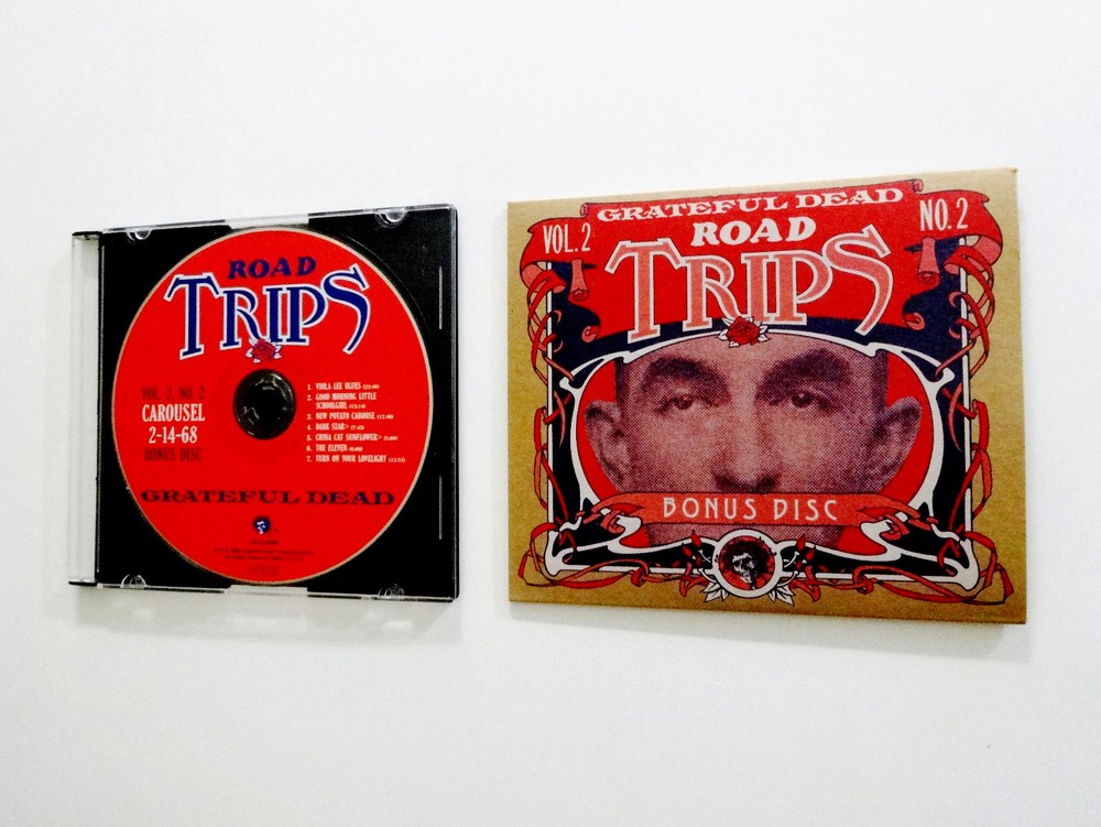 Grateful Dead Road Trips Carousel 2-14-68 Vol. 2 No. 2 Bonus Disc CD 1968 WA OR