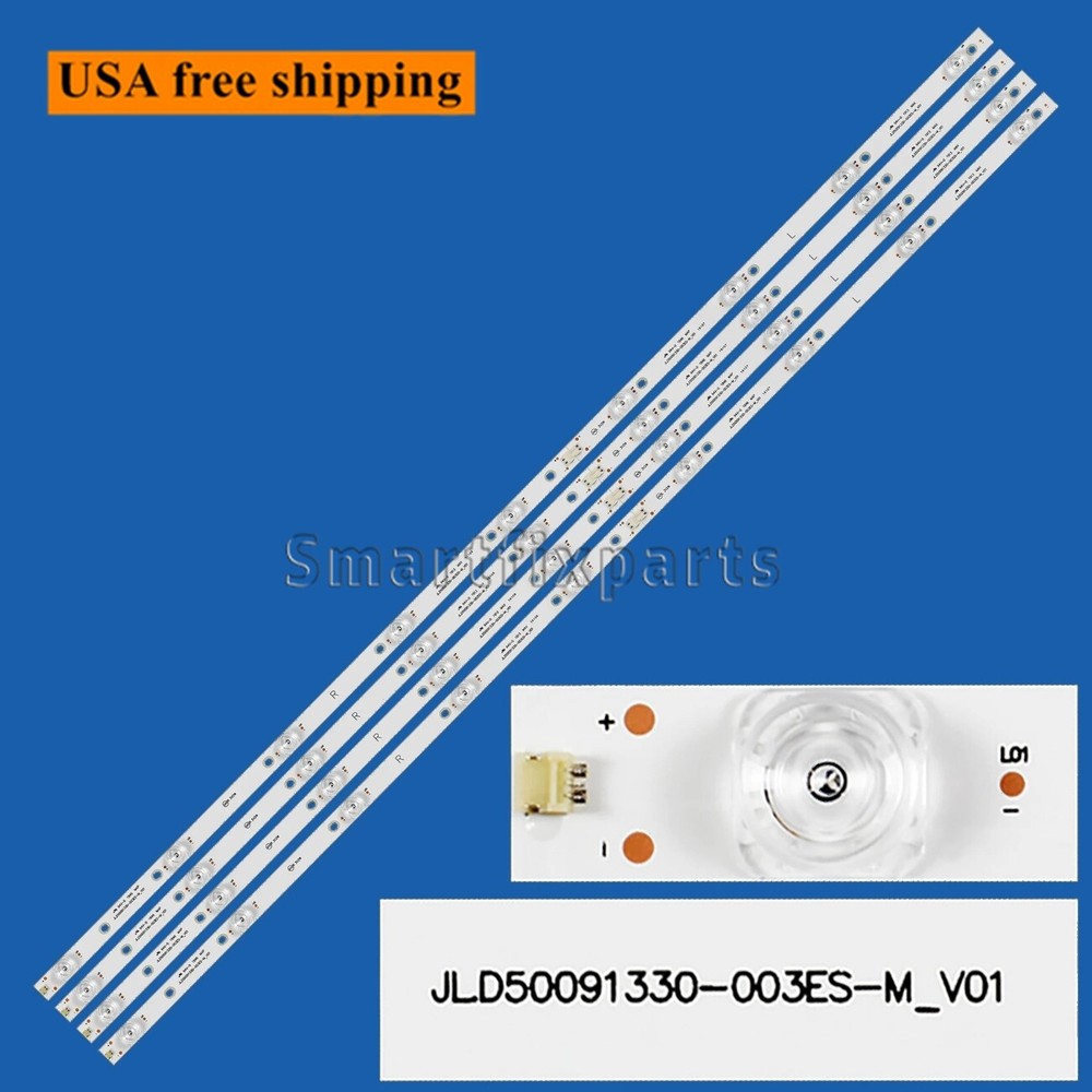 LED Strips For Hisense HZ50A65E H50E3A 50R6E 50H6E CRH-BK50S1U51S3030T040979G