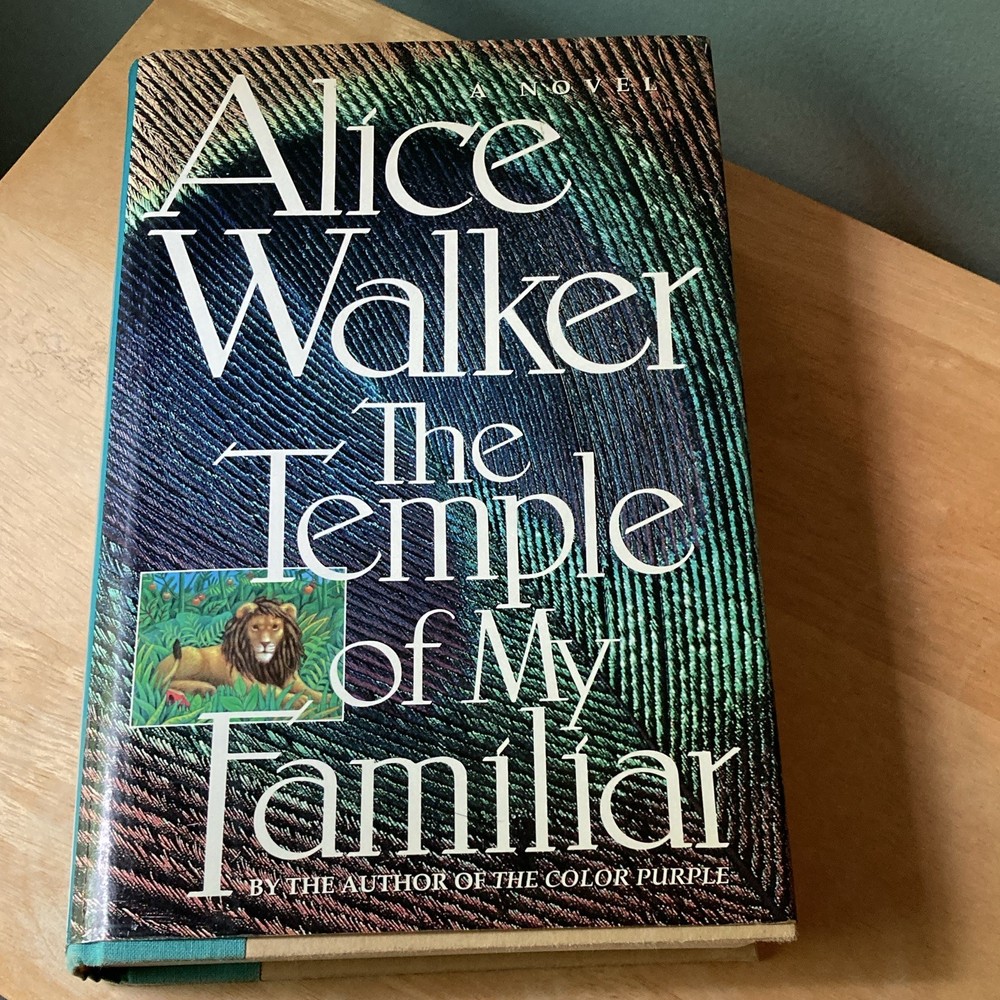 Alice Walker The Temple of My Familiar Hardcover 1989 Fiction Harcourt DJ