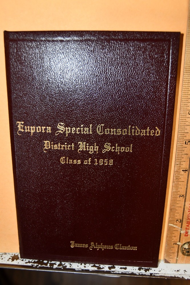 1958 Europa Special Consolidated District High School Diploma Mississippi