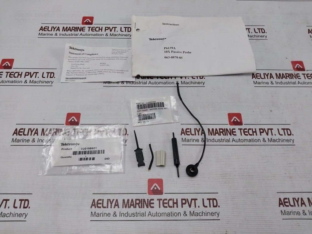 Tektronix 020195601 Marker Band Set for P6139A 10X Passive Probe 30.0V