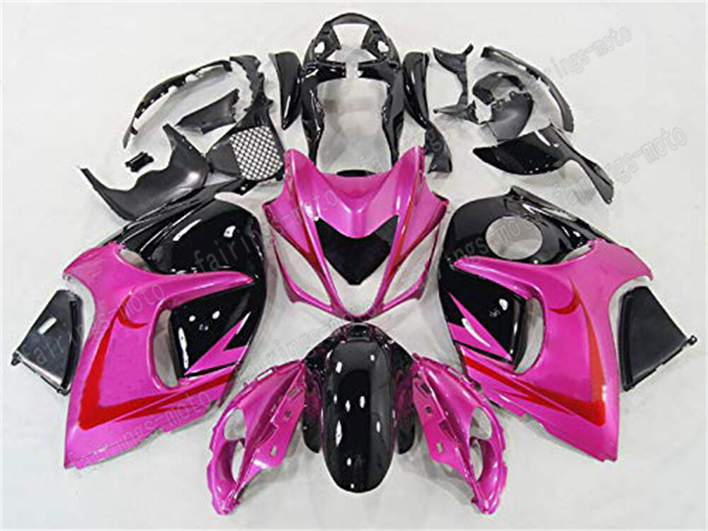 2008-2020 GSXR 1300 Pink Black ABS Fairing Kit A27