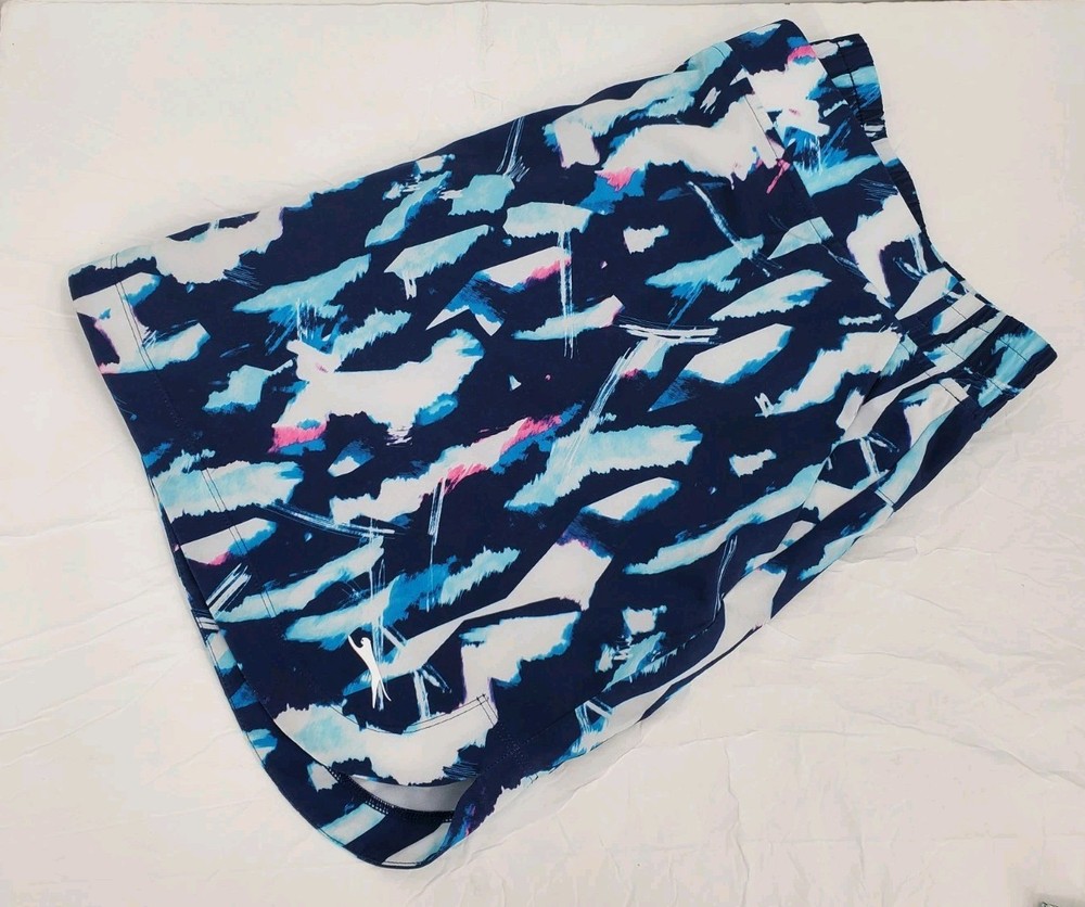 Slazenger Golf Watercolor Skort Skirt Shorts Women's XL Tennis Pickleball Pocket