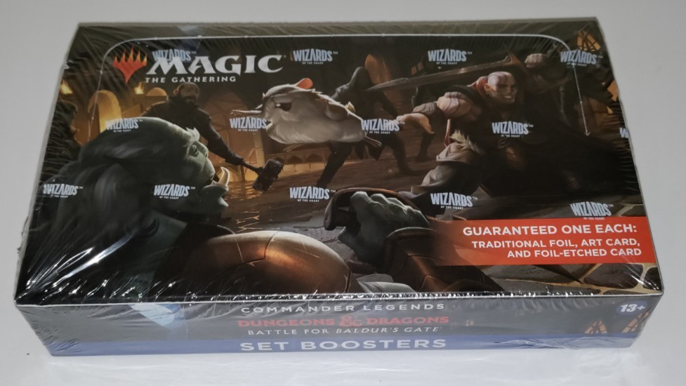 MTG Magic Commander Legends Battle for Baldur’s Gate Booster Box - New & Sealed