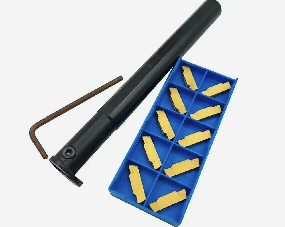 MGIVR2016-4 Lathe Grooving Cut-Off Tool Holder Boring Bar +10pcs MGMN400 Insert