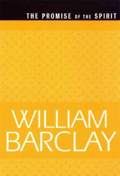 Promise of the Spirit, Paperback by Barclay, William, Like New Used, Free shi...