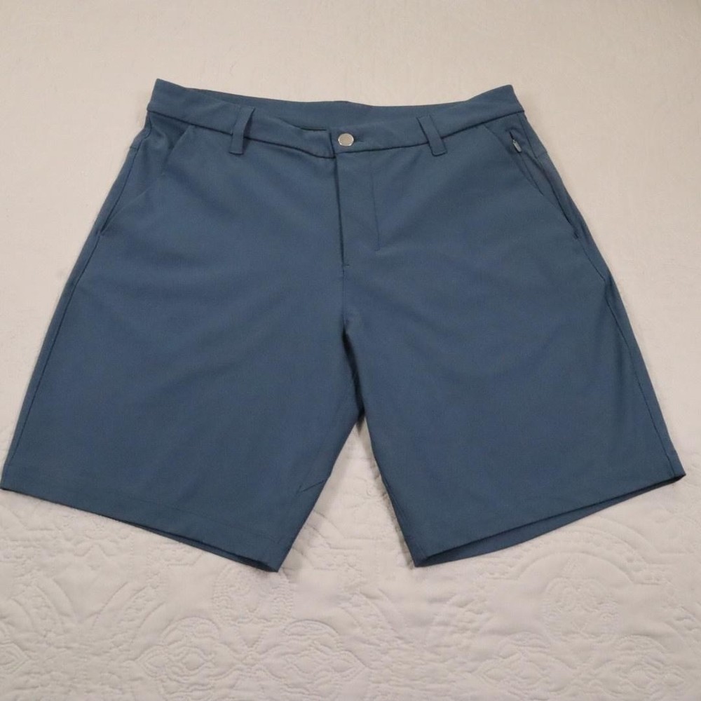 Lululemon Shorts Mens 33 Blue Commision ABC Solid Performance Tech Active