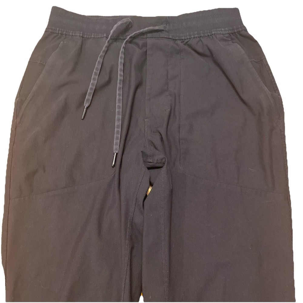 Men’s Lululemon ABC Jogger Pants Warpstreme Black Woven Regular Medium LM5574