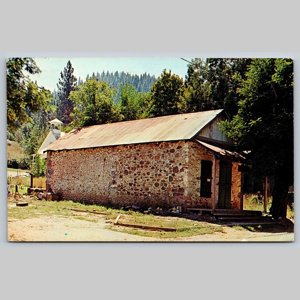 Postcard Washington California Historic Building Architecture