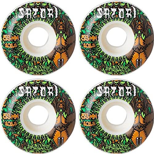 Satori Movement Bigfoot Conical Skateboard Wheels - 53mm 101a (Set of 4)