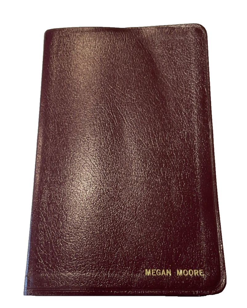 NIV Thinline Bible 2005 Burgundy Bonded Leather Zondervan 1984