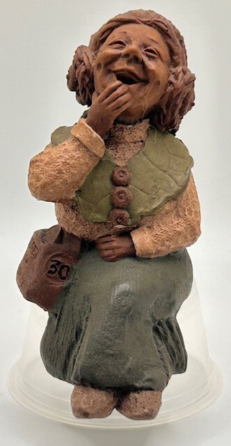 Tom Clark ~ Madre ~ 1984 ~ Edition #30 ~ Hand Signed ~ Sitting Figurine