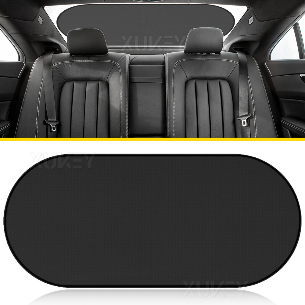 Window Screen Rear Sun Shade Black Mesh Cover Windshield Sunshade Visor Blocks