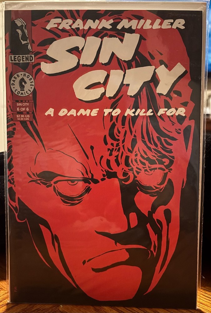 Sin City: A Dame to Kill for #6 (Dark Horse Comics 1994)