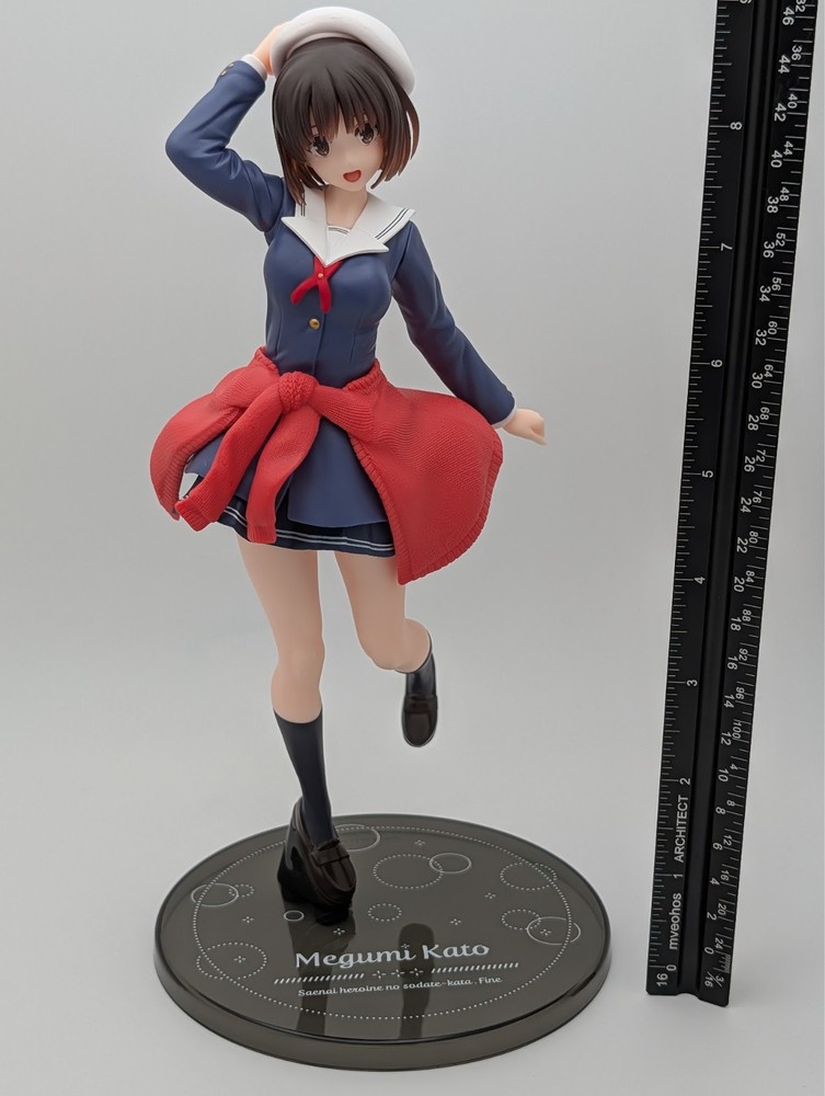 Saekano Megumi Kato Coreful Figure Seifuku Ver Taito Prize Figure Loose