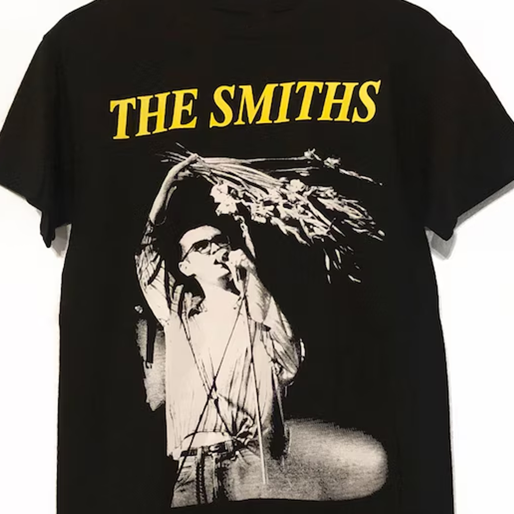 The Smiths band vtg black T-shirt Unisex S-5Xl short sleeve JJ6362