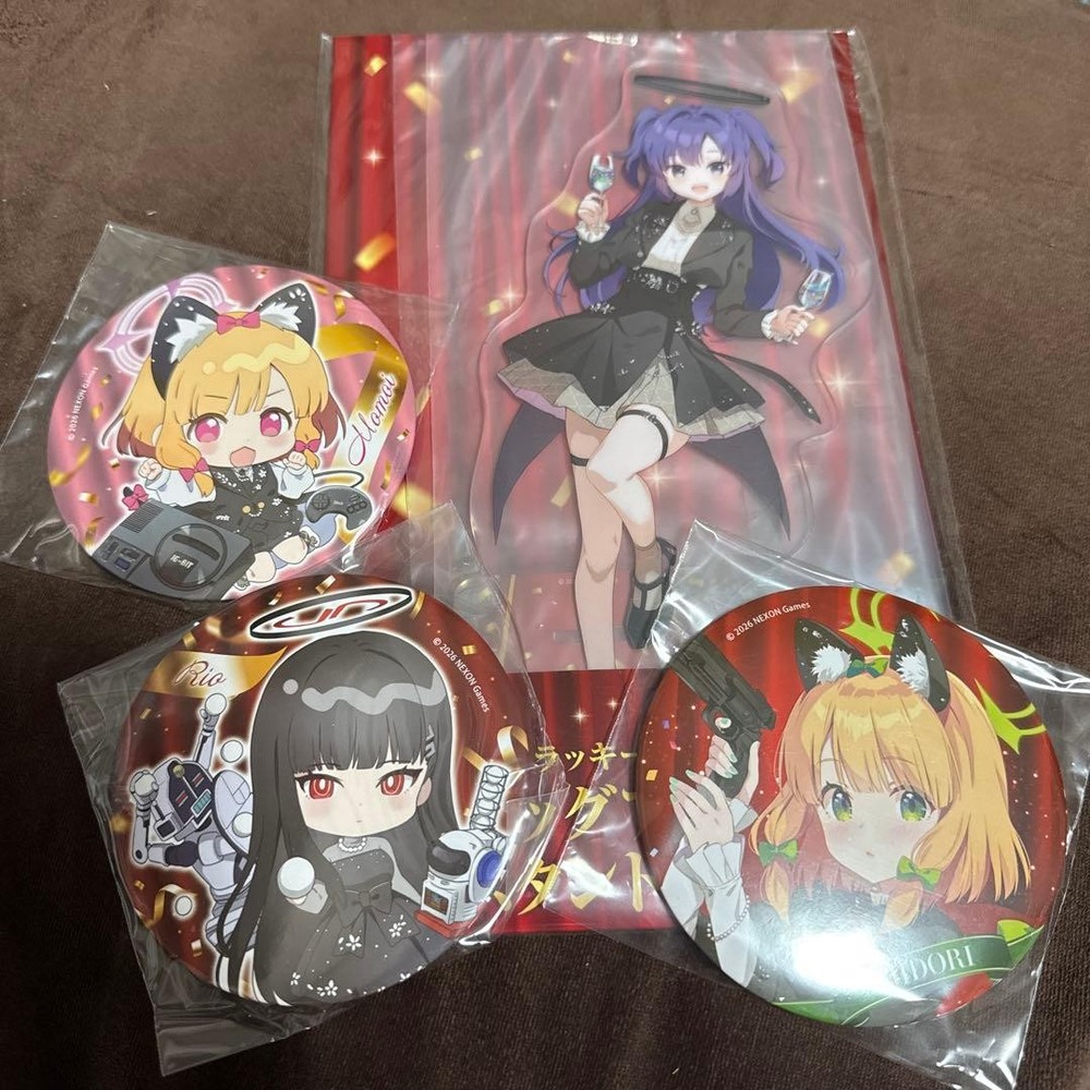 Sega Blue Archive Lucky Lottery Yuka Acrylic Stand B Prize