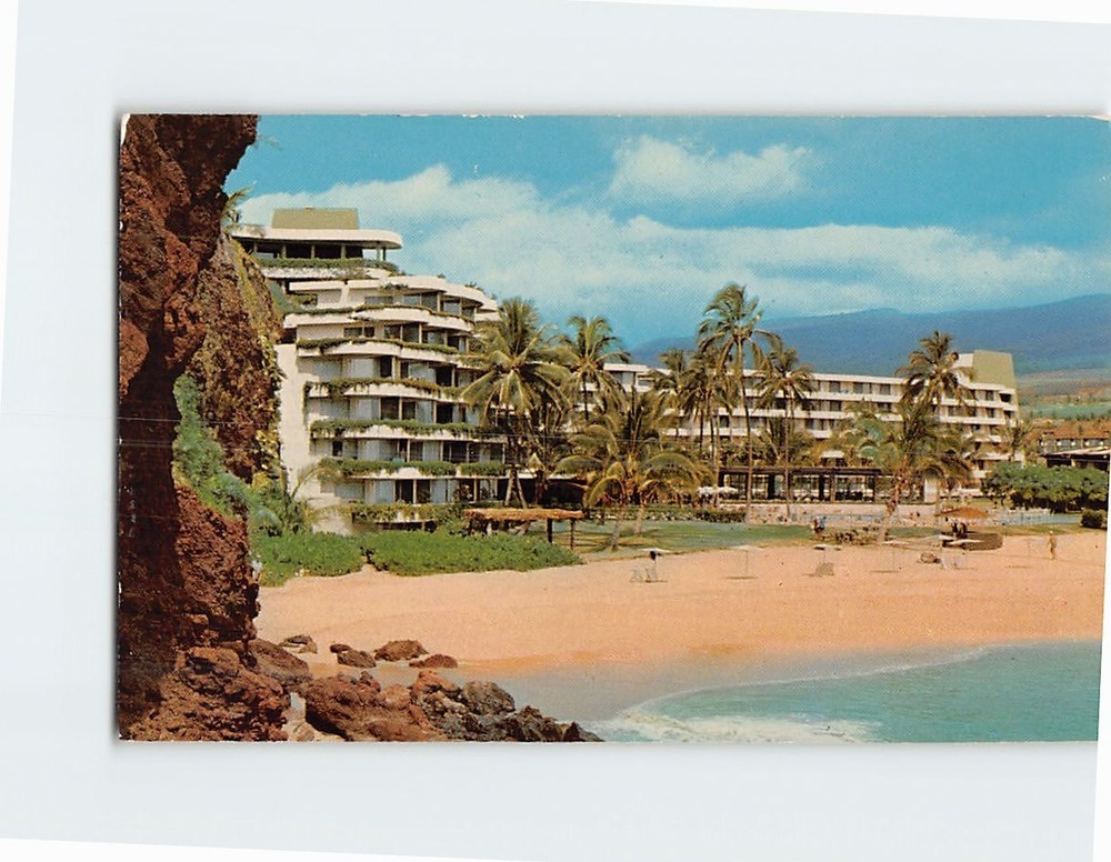 Postcard Sheraton Maui on Kaanapali Beach Maui Hawaii USA