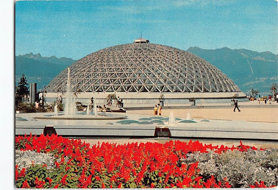 Postcard Bloedel Conservatory Queen Elizabeth Park Vancouver BC Canada