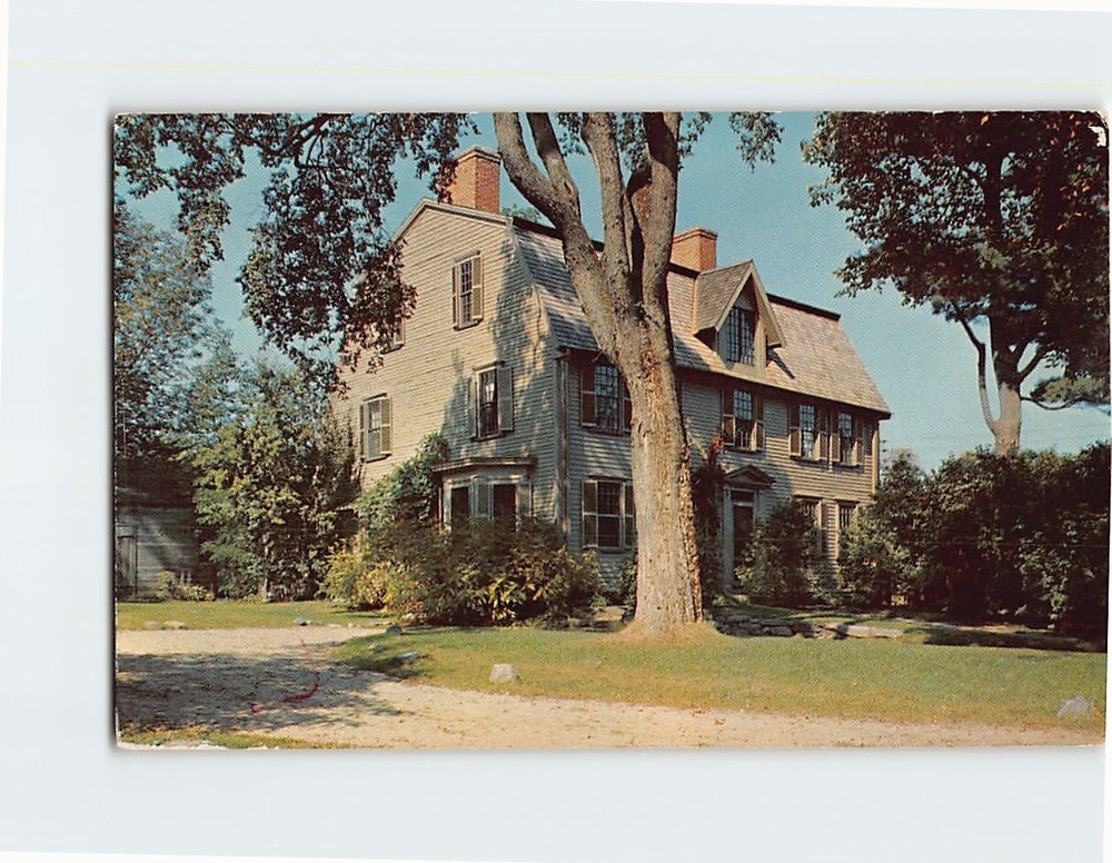 Postcard The Old Manse Concord Massachusetts USA