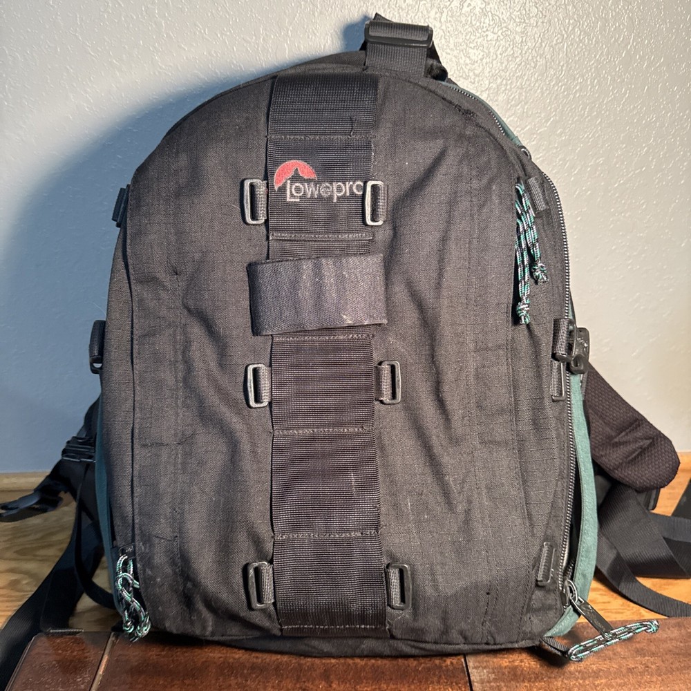 LowePro Nature Trekker AW Black Green Photography Camera Back Pack Large