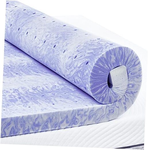 3 Inch Memory Foam Mattress Topper for Pressure Relief, Cooling Queen 3 inch