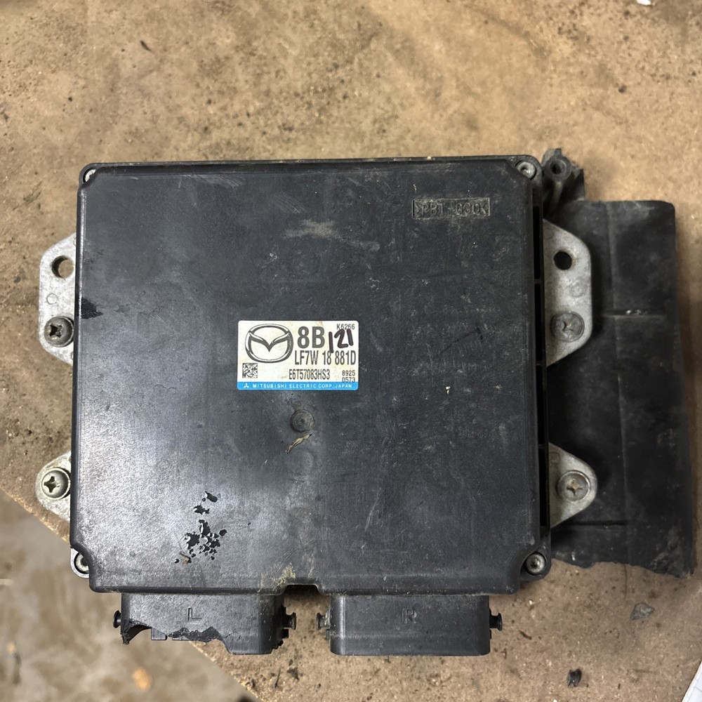 08-09 MAZDA 3 Engine ECM Control Module 2.0L Fits LF7W 18 881D LF7W18881D