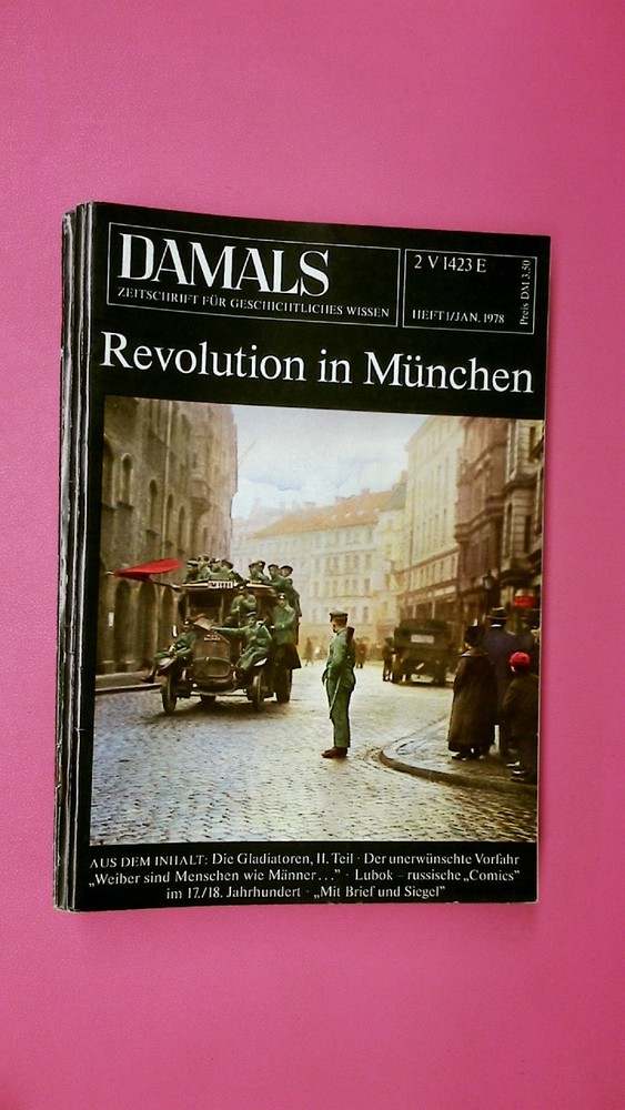 154201 Dr. Hans (Hrsg.) Rempel DAMALS. ZEITSCHRIFT FÜR GESCHICHTLICHES WISSEN.