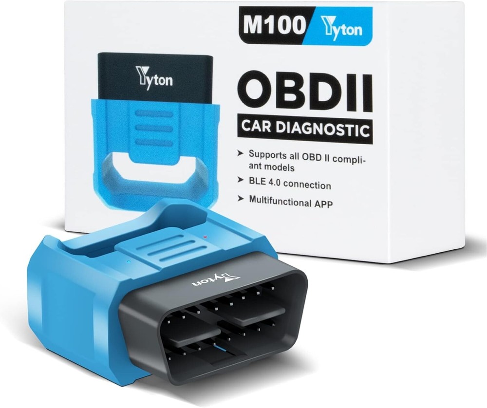 UPGRADED Wireless Bluetooth OBDII OBD2 Car Diagnostic Scanner for Android iOS