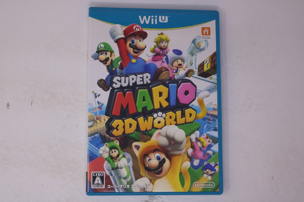 Super Mario 3D World Wii U JPN (Region Locked)