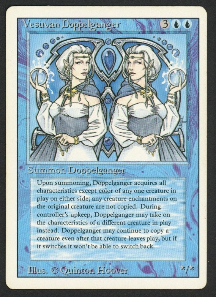 ***Vesuvan Doppelganger*** MTG Revised Magic Kid Icarus