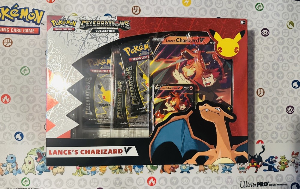 Pokémon Celebrations Lance's Charizard V Box 25th Anniversary English - Sealed