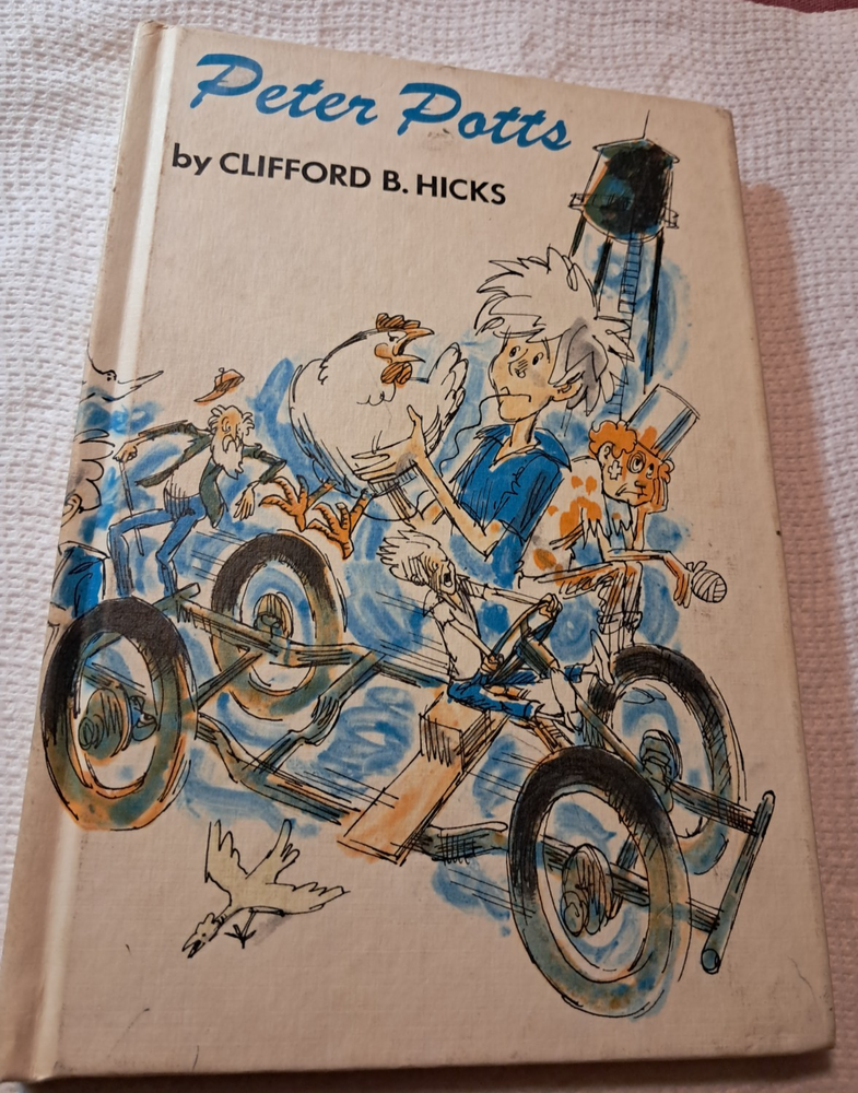 Peter Potts Clifford B Hicks Vintage Weekly Reader book club Hard cover 1971