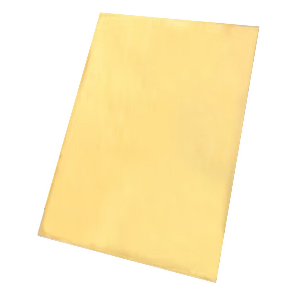 H59 Brass Sheet Plate Laser Processing DIY Materials 310X150X1.2MM Multipurpose