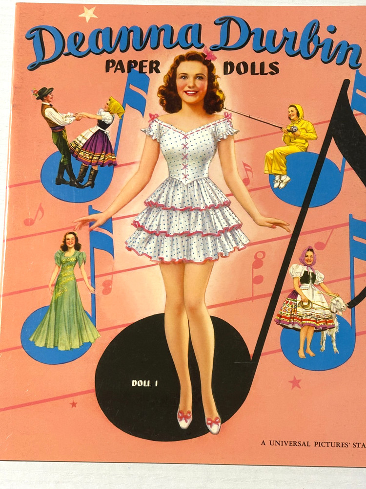 Paper Doll Book UNUSED - Deanna Durbin 2007
