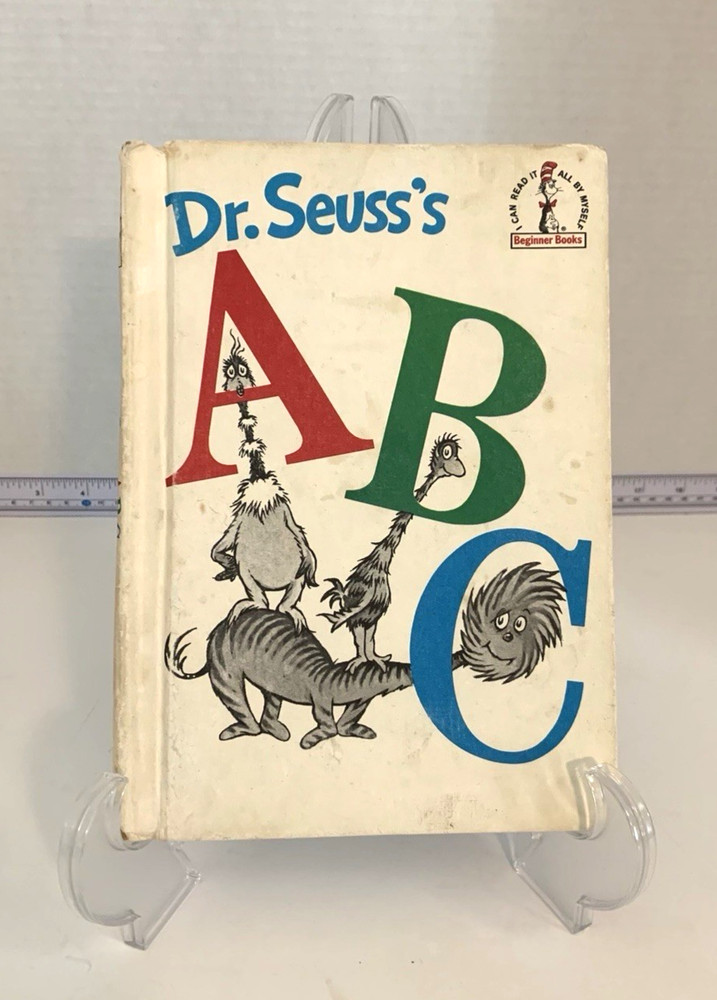 Vtg. Dr. Seuss ABC First Edition Beginner Books (1963) Hardcover Random House