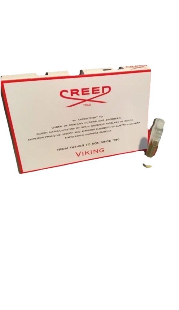 CREED VIKING Spray Vial Size Sample Brand New Eau de Parfum   2.5ml/0.08 oz