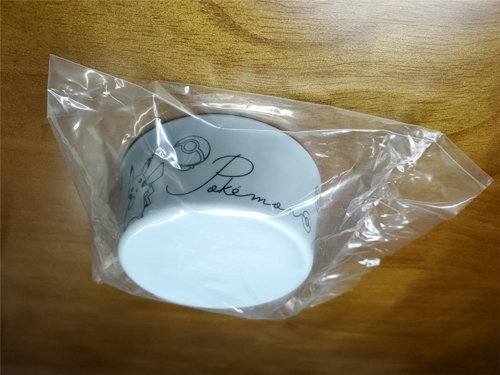 2023 Pokemon Lottery HIDAMARI LIFE Prize F Tableware Bowl Pikachu Foongus