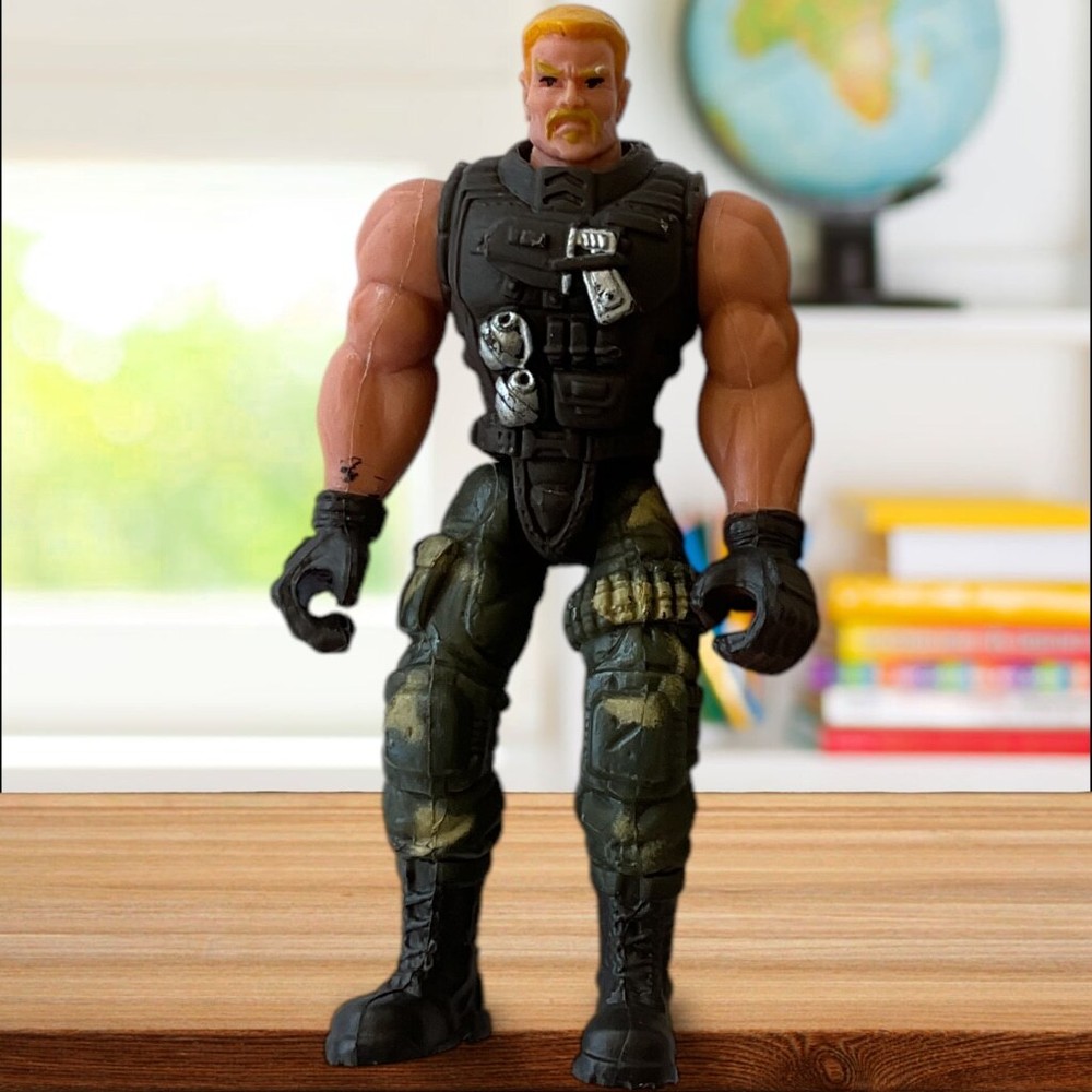 Toy Special Forces Army Combat Swat Soldier no gun Action Figure 3.75 in tall